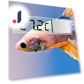 Electronic LCD Digital Aquarium Thermometer — Thermometers, Partition Wall