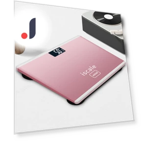 Electronic LCD Display Bathroom Floor Scale — Weight Management Tools, Daily Life Goods
