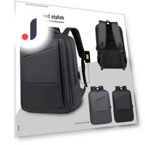 Everyday Business Laptop Backpack with USB Port — Laptop Backpacks, All About Drones
