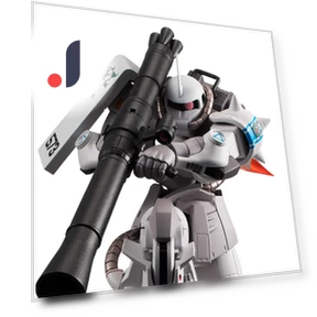 High Mobility Zaku II SIDE MS Robot Spirit — Figure, Bandai