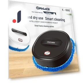 Intelligent Robot for Wet and Dry Floor Cleaning — Smart Cleaning Robots, Small Appliances