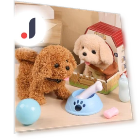 Interactive Puppy Toy — Interactive Animal Companions, Play with You