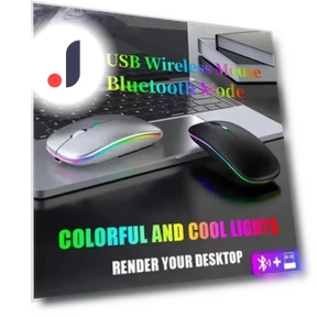 LED Computer Silent Mouse — Mouse Pads, allgoodsn39