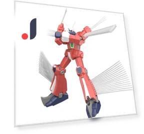 Legendary Giant Ideon Anime Color Plastic Model — Figure, Nippon-Mart