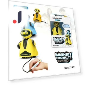 Magic Pen Inductive Robot Toy — Interactive Learning Devices, W7 ping