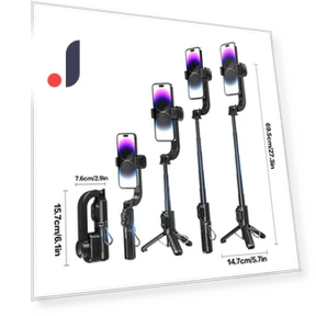 Mini 1-Axis Gimbal Selfie Stick Tripod Stabilizer — Selfie Sticks, AE Selection