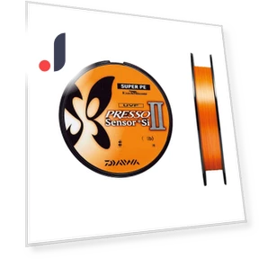 PE Line UVF Presso Sensor — Braided, Daiwa