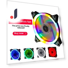 RGB LED Ultra-Quiet Case Cooling Fan — Case Fans, Smarter than future