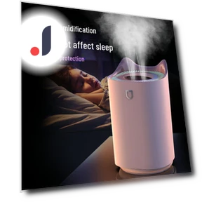 Silent USB Air Humidifier with Two Nozzles — Air Moisturizers, Small Appliances
