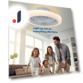 Smart Ceiling Fan with Light — Ceiling Fans, Seahorse Home