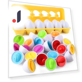 Smart Egg Pairing Twist Egg Shape Fruits And Vegetables — Shape Sorter & Stacking Games, Modern world22