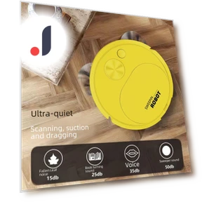 Smart Mini Vacuum with USB Charging — Smart Cleaning Robots, Toys Space