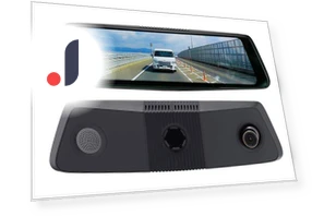 Smart Room Mirror with Front and Rear Drive Recorder — Rearview Video Systems, Zen-Japan Electronics