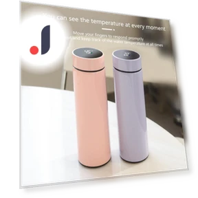 Smart Thermos Water Bottle with Temperature Display — Hydration Essentials, Anqin