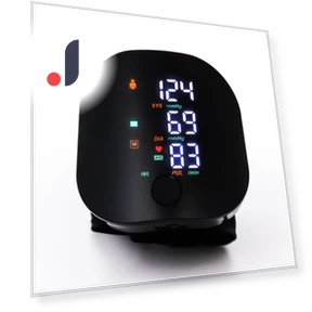 Smart Touch LED Wrist Blood Pressure Monitor — Blood Pressure Monitors, happy8