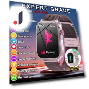 Smart Watch with ECG+PPG Monitoring — Wearable Accessories, ElectronicsHome