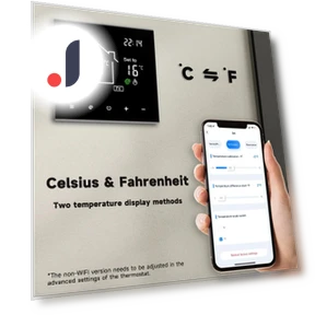Smart WiFi Thermostat with LCD Touch Screen — Home Climate Control, HIMO Group