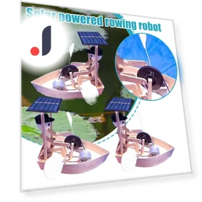 Solar Rowboat Robots — Solar Power, Hong Rose
