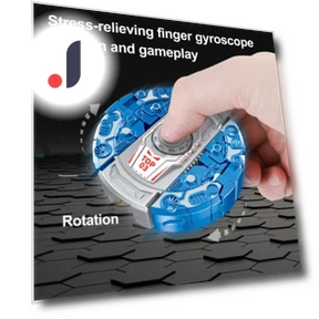Transforming Robot Dinosaur Spinner — Stress Relievers, Xanthe