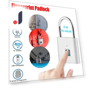 Waterproof Smart Fingerprint Door Lock — Luggage Locks, AE Selection
