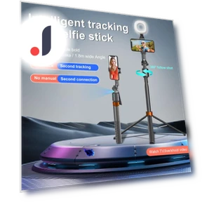 Wireless Selfie Stick with AI Facial Recognition — Selfie Sticks, AE Selection