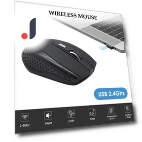 Wireless Silent Mouse with Adjustable DPI — Computer Mice, Wrigleys