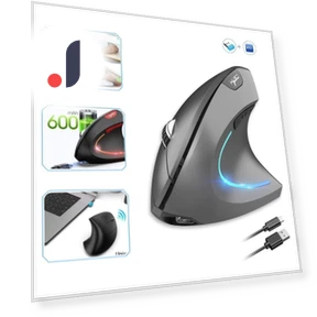Wireless Vertical Mouse — Mouse Pads, YJMP Electronic