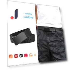 Automatic Buckle Nylon Belt — Belts, AI Supermarket