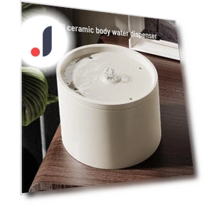 Ceramic Pet Water Fountain — Cat Dining Essentials, Pets Land