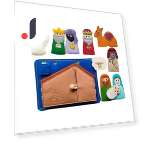 Christmas Sensory Play Set for Kids — Infant & Early Childhood Playthings, Fashion Jelewery