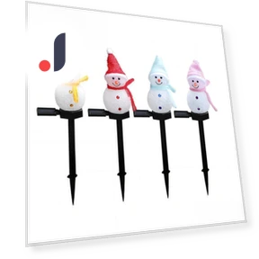 Christmas Snowman Solar Light — Lighted Displays, Smarter than future