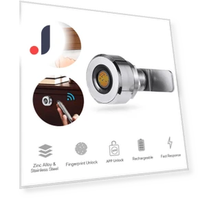 Digital Fingerprint Cabinet Lock — Locks, Crown Global