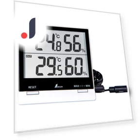 Digital Thermohygrometer — Hygrometers, HAYAO