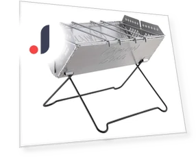 Grill Fire Pit Stand — Grill Stands, CAPTAIN STAG