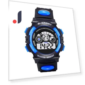 Kids Waterproof Glow Sports Watch — Active Timepieces, AI Supermarket