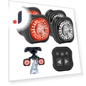 Multifunctional Smart Bicycle LED Light — Bike Headlights, SOLT