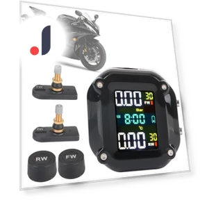 Precision LCD Color Display with 2 External Security Alarm Sensors — Alarm Systems, AINYSZIN Automotive Parts