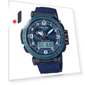 Pro Trek Series with Three Sensors, Compass for Climbing, Touchscreen, Solar — Sport Watches, Casio