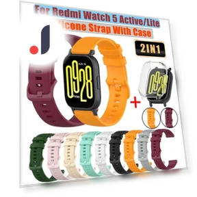 Silicone Band with Case — Fitness Bands, Guangruida Women Products
