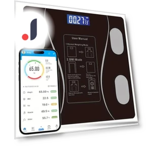 Smart Body Scale with Bluetooth — Weight Management Tools, Various wearables