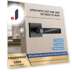 Smart Home Fingerprint Door Lock — Biometric Security, AE Selection
