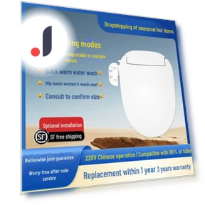 Smart Toilet Seat — Bathroom Essentials, WoW Home
