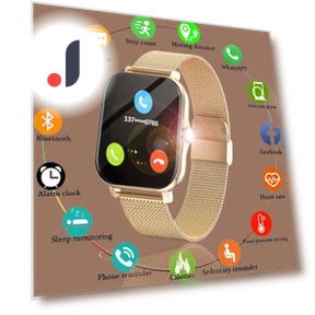 Smart Watch 1.69 Color Screen Full Touch Fitness Tracker — Smartwatches, ElectronicsHome