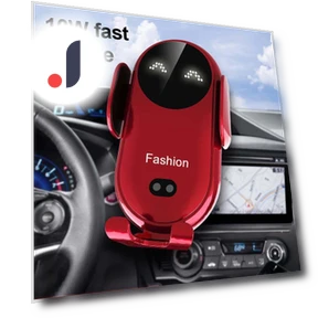Smart Wireless Car Phone Charger Holder — Dashboard Installation Kits, ElongPaoXiao