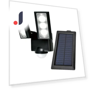 Solar Sensor Light — Outdoor Security & Flood Lighting, ELPA