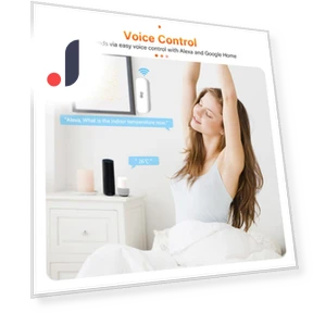 Temperature and Humidity Sensor — Home Climate Control, Tuya