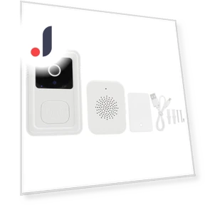 Wireless Doorbell Camera — Smart Home Security, Koogeelife