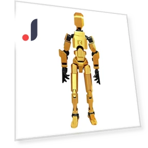 3D Printed Titan Robot Mobile Doll Set — Collectible Statues, Challenge