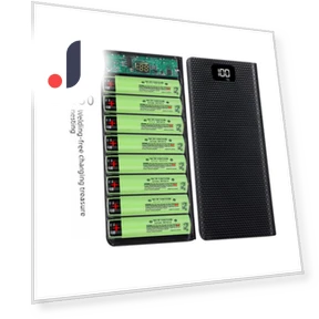 8-Element Battery Case 18650 DIY Power Bank Shell Kit — Battery Charger Cases, Smarter than future