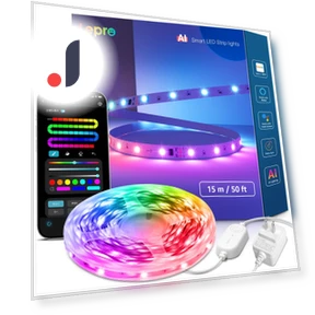 AI Generated Light LED Strip — LED Strips, Lepro